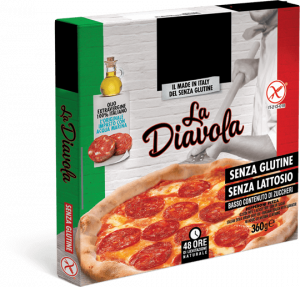 Pizza Salami sans gluten